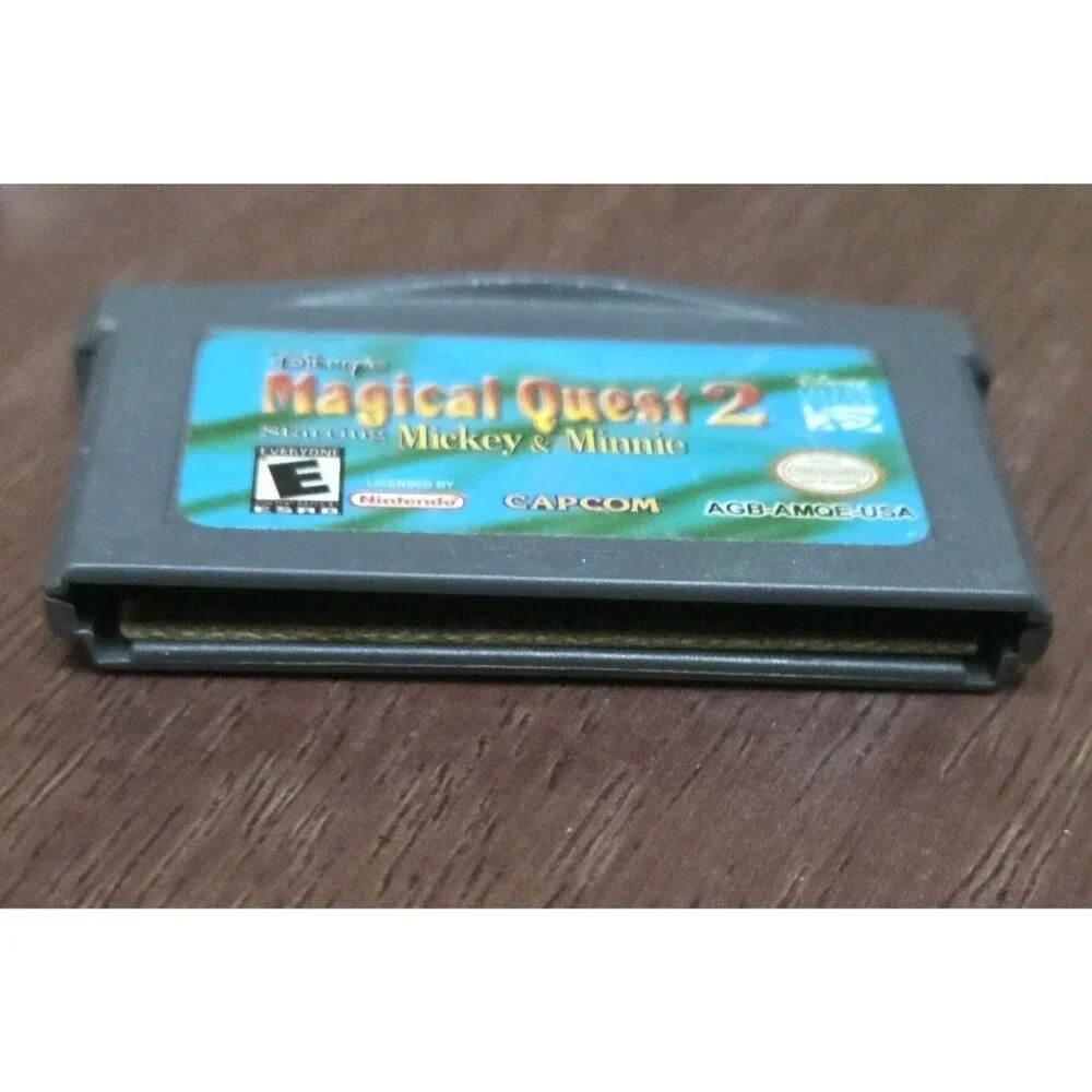 TESTED Disney Magical Quest 2 Starring Mickey & Minnie GAME BOY ADVANCE NIntendo